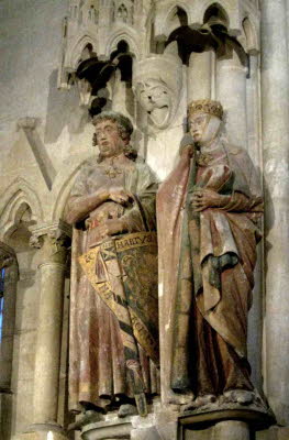 B2a Naumburg Stifterfiguren Uta und Ekkehard PG